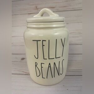 Rae Dunn JELLY BEANS Easter Spring Canister 6”